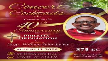 40th Anniversary of Priestly Ordination of Msgr William John-Lewis