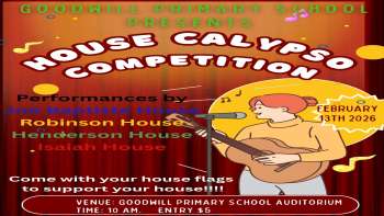 House Calypso Competition 2026 - presented by the Goodwill Primary School