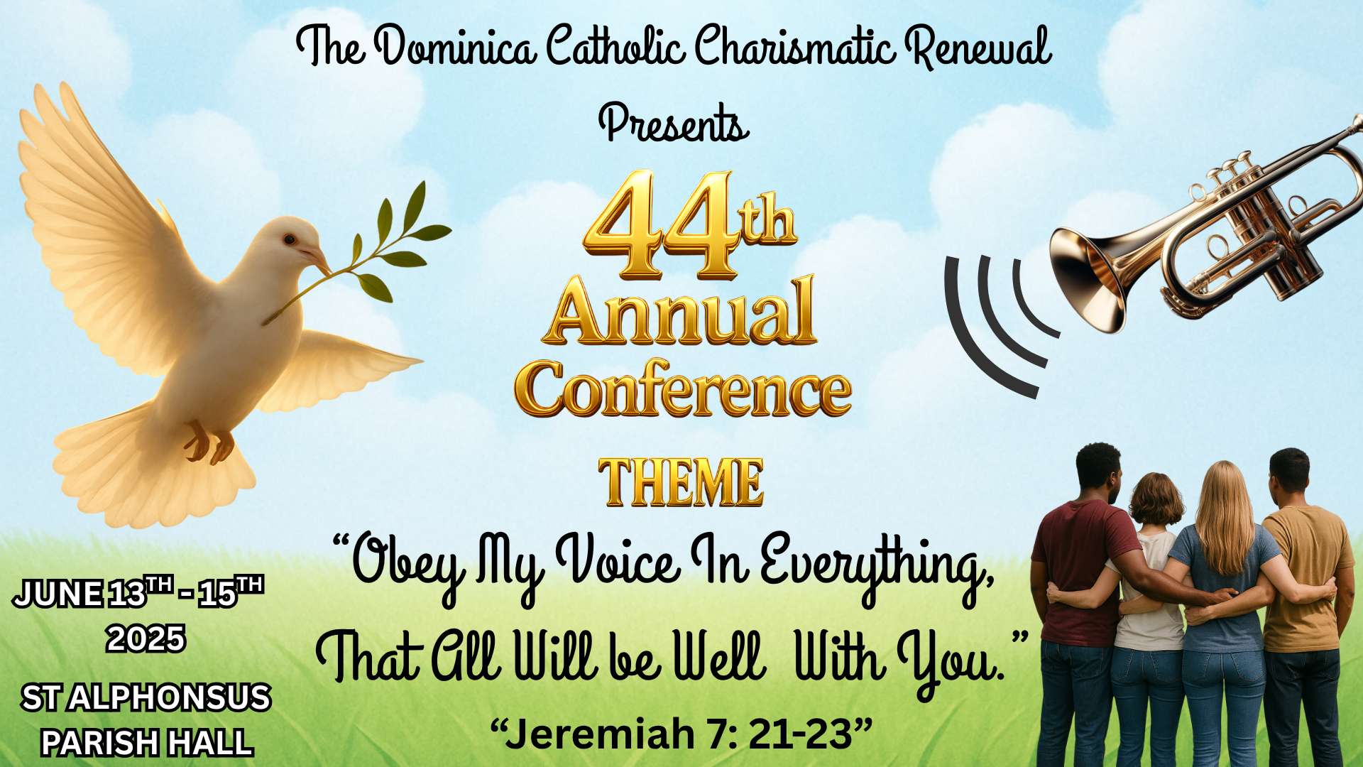 44th Annual Dominica Catholic Charismatic Renewal Conference - June 14th, 2025
