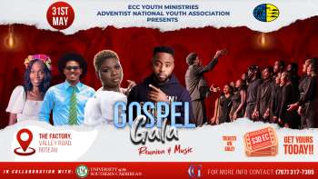 ECCYM and ANYA present The Gospel Gala Fundraiser - Reunion & Music