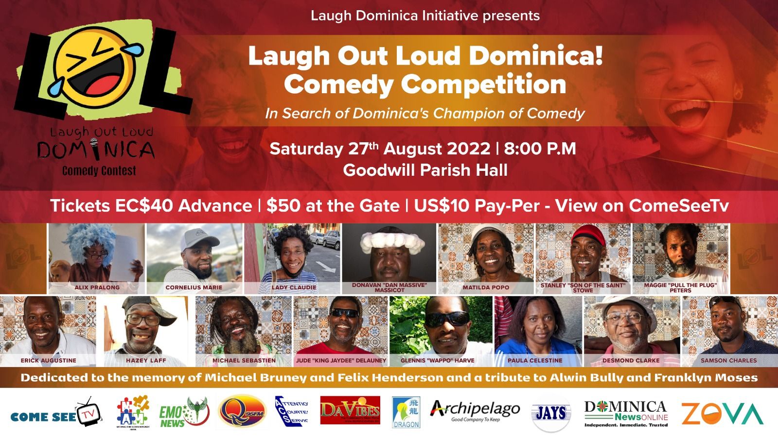 LOL Dominica - Champion of Comedy 2022