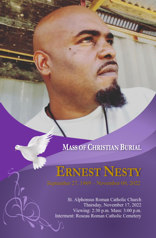 Mass of Christian Burial of Ernest Nesty - 17 November 2022
