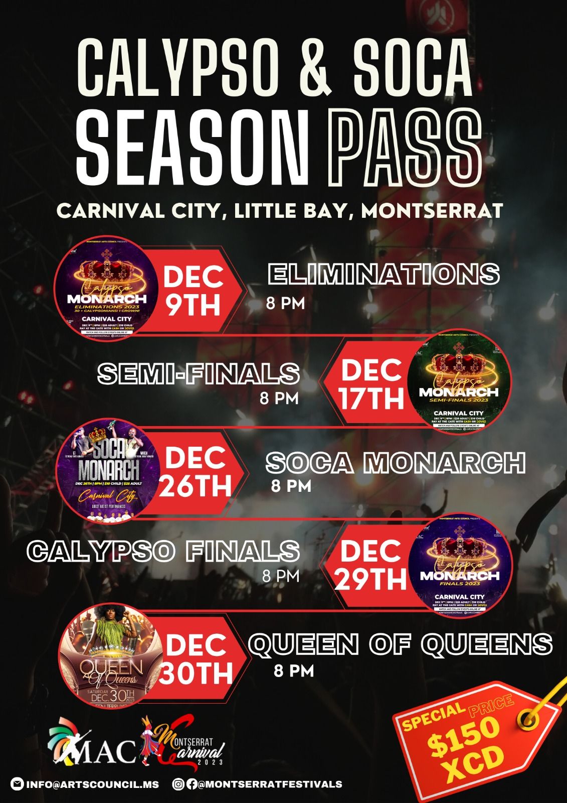 Montserrat Carnival 2023 Season
